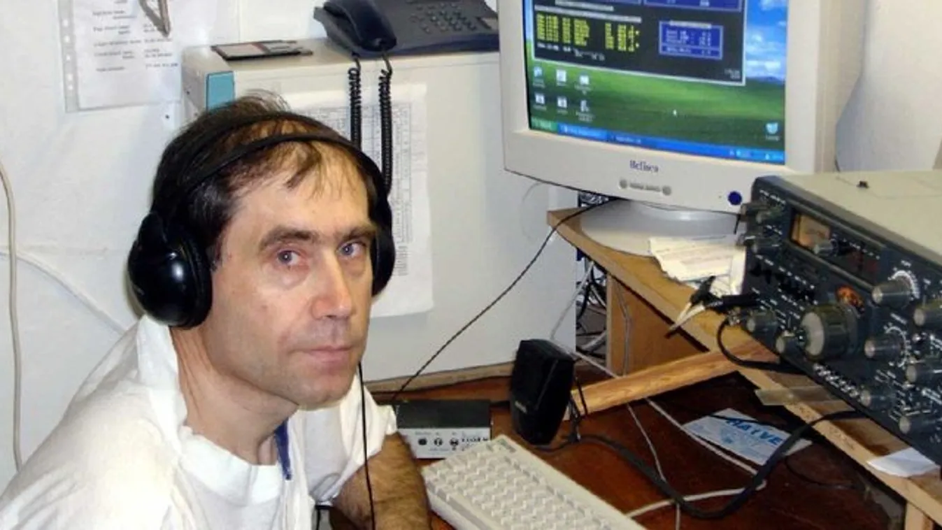 Antarktisszal is rádiózott Tibor
