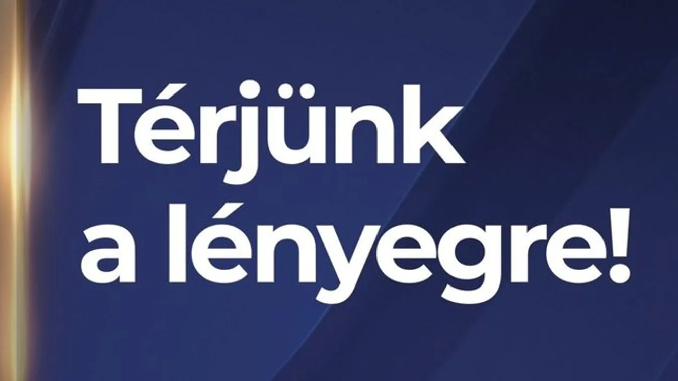 Térjünk a lényegre: Új műsorok, új műsorvezetők, új arculat és új weboldal – magasabb fokozatba kapcsol a HírTV idén ősszel!
