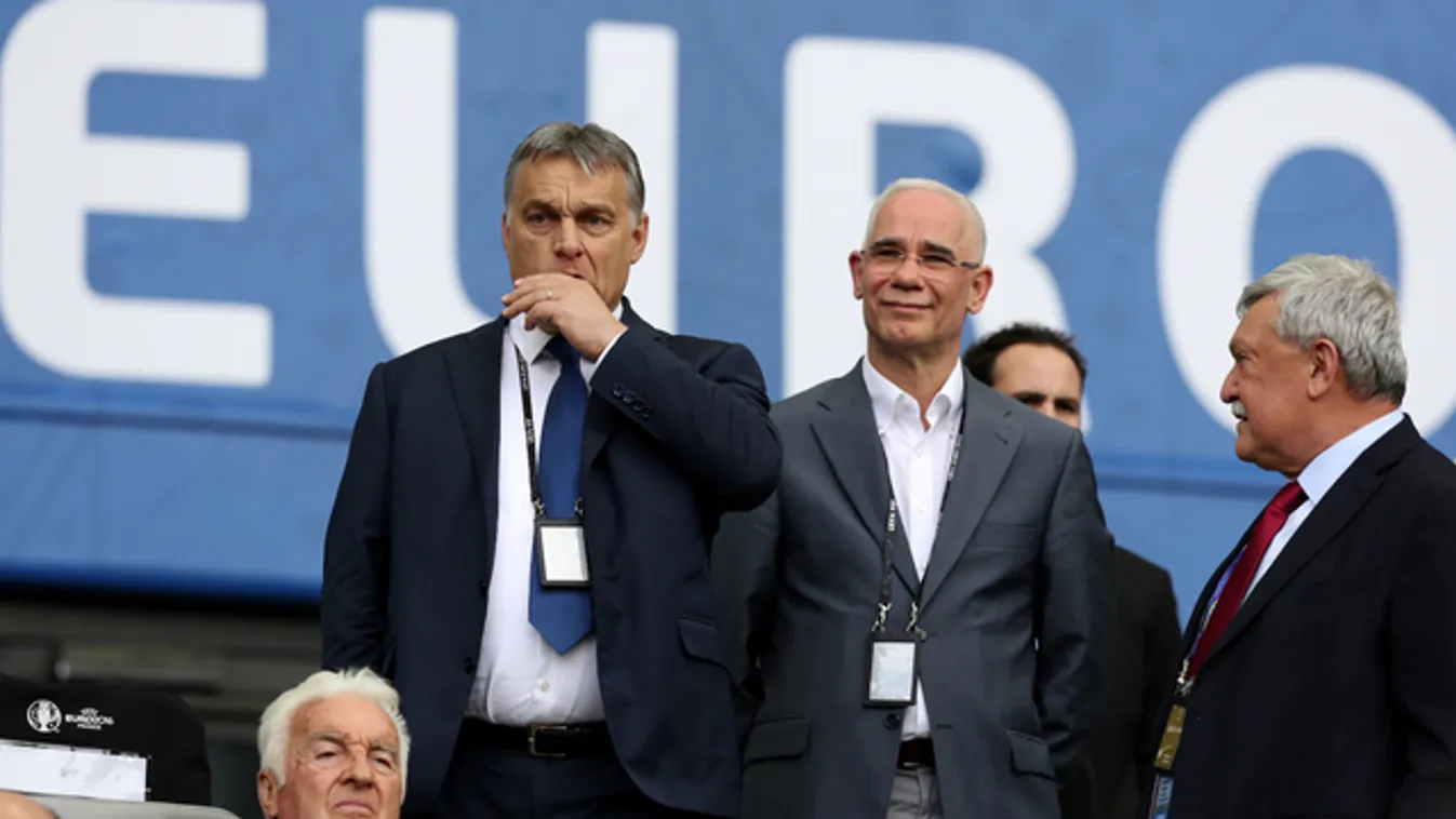 Az édesapját is kivitte az Eb-meccsre Orbán Viktor