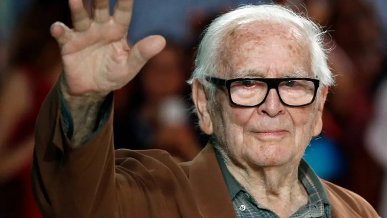 Meghalt Pierre Cardin francia divattervező