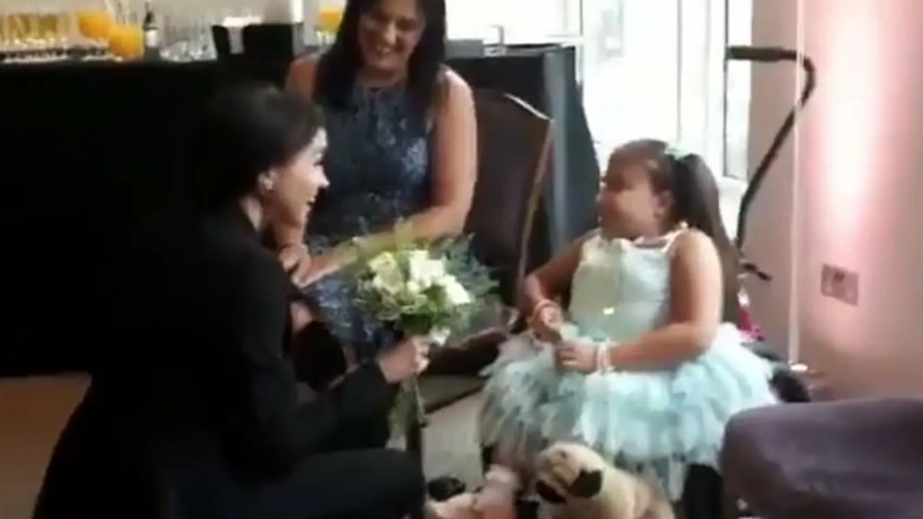 Szívmelengető, amit Meghan Markle tett egy beteg kislánnyal – videó