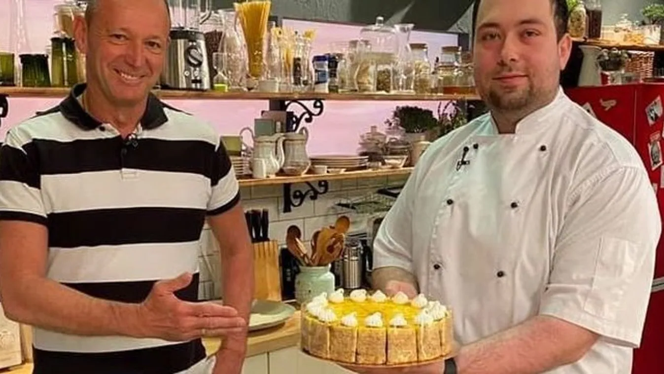 Győrfi Pál imádja a róla elnevezett tortát!