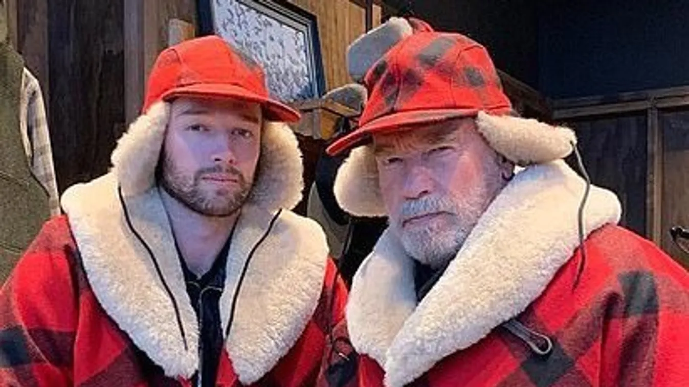 Fiával viccelődött Arnold Schwarzenegger