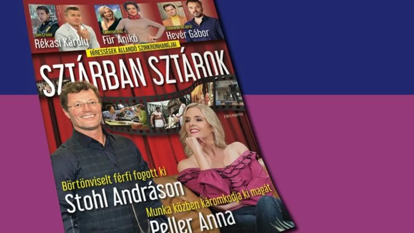 Csütörtökön a Borsban SZTÁRBAN SZTÁROK magazin!