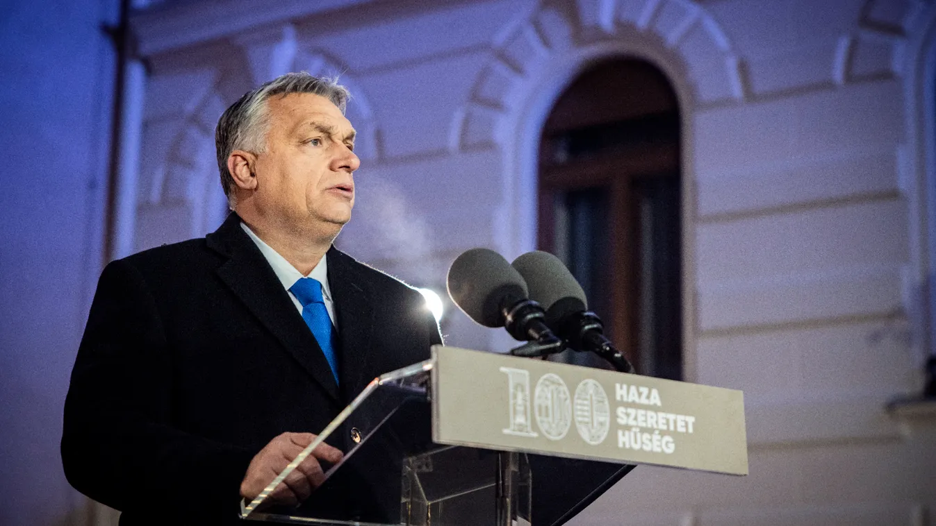 Orbán Viktor: A szabadság és a hazafiság Magyarország két tartóoszlopa
