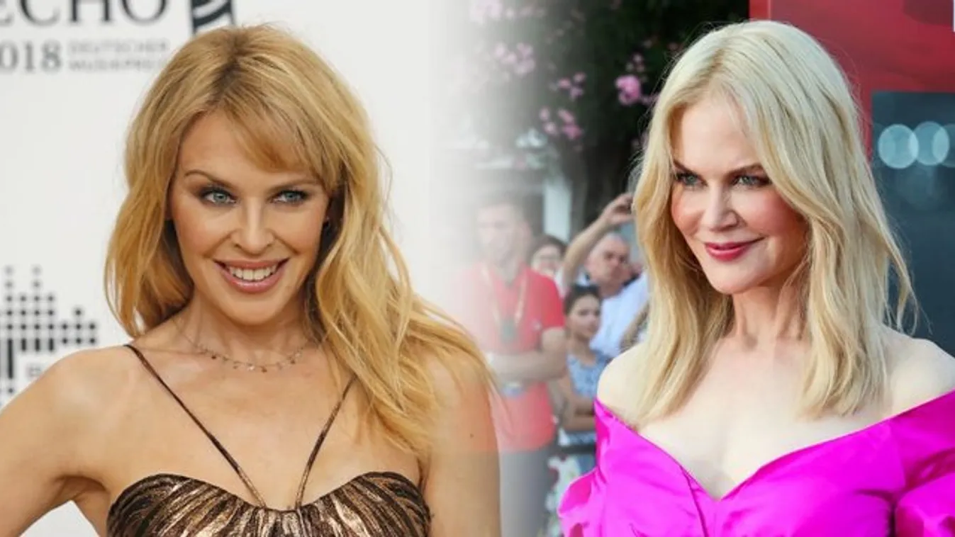 Fotó cáfolja a bizarr Kylie Minogue-Nicole Kidman összeesküvést