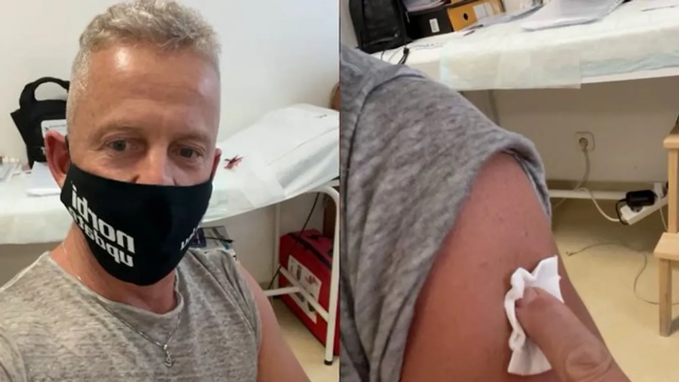 Schobert Norbit is beoltották – ezt a vakcinát kapta – videó