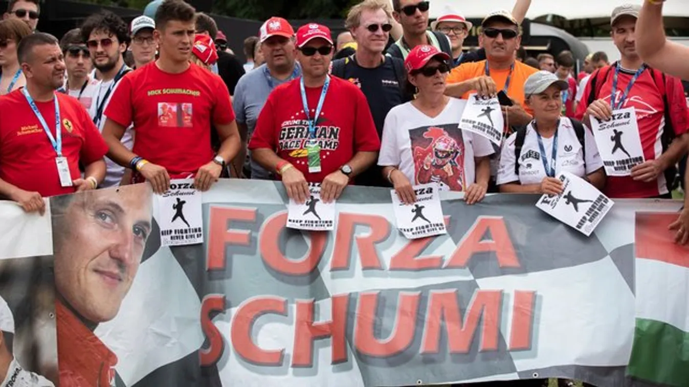Nem feledik Schumachert a magyar rajongók
