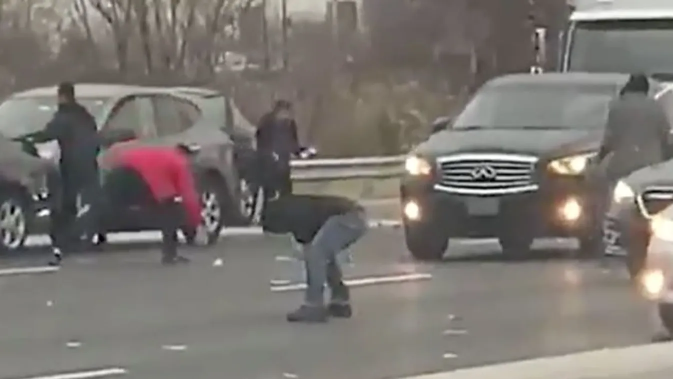 Pénzeső hullott New Jersey-ben, mindenki elvesztette a józan eszét - videó