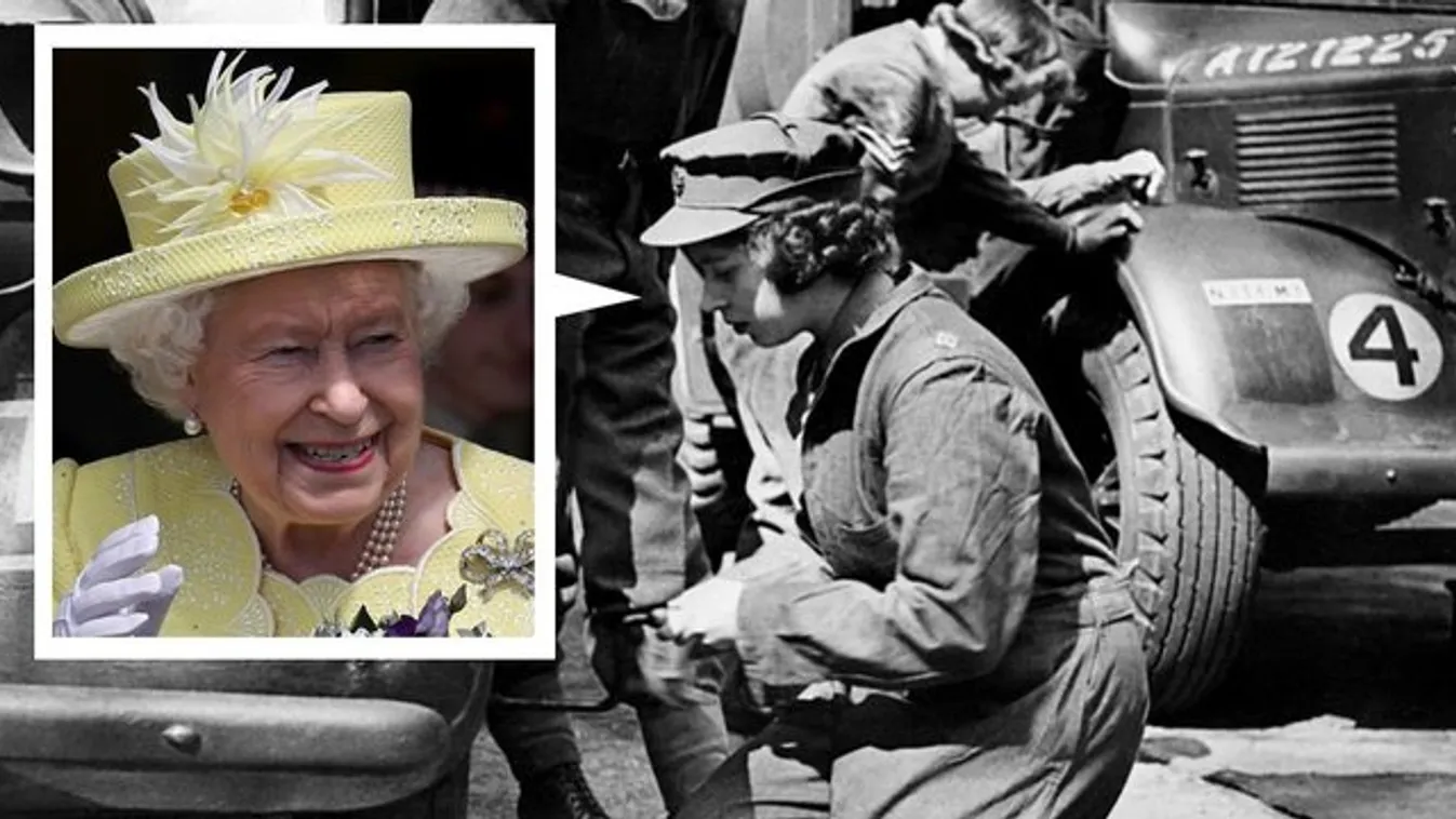 A Windsor-család a frontvonalon – II. Erzsébet sofőrként is szolgálta a hazáját