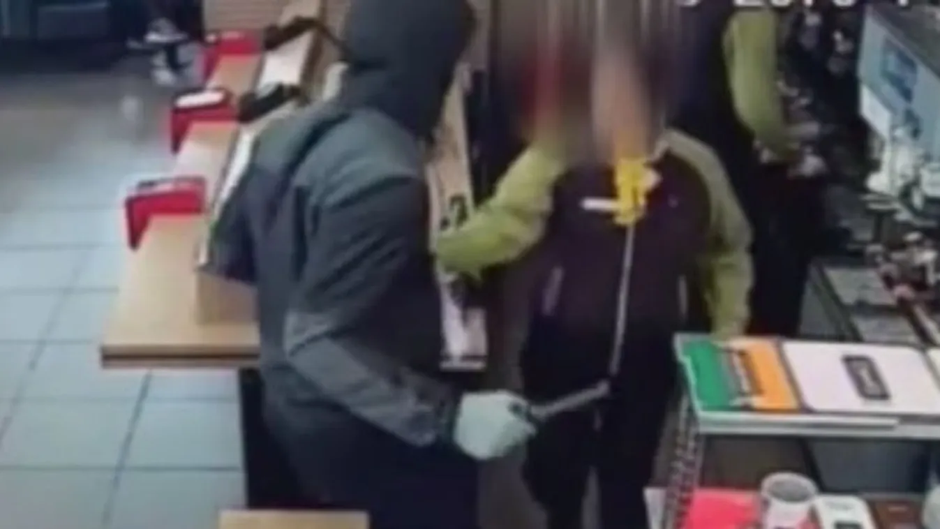 Meglepő célpont: Monopolyt lopott a késes támadó a mekiből - videó
