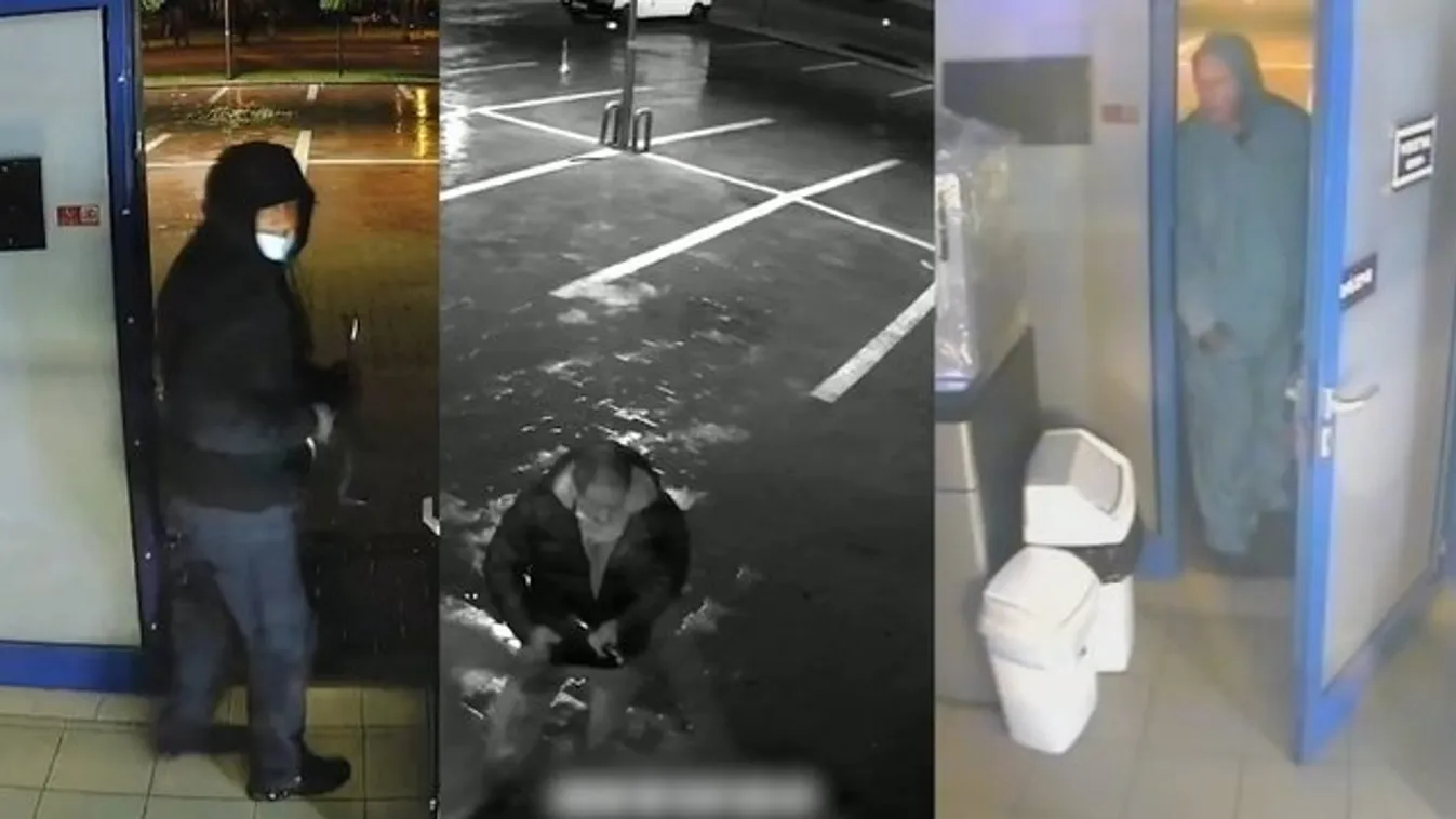 Felismeri őket? Többször is betört ez a három férfi ugyanabba a ferencvárosi dohányboltba – videó