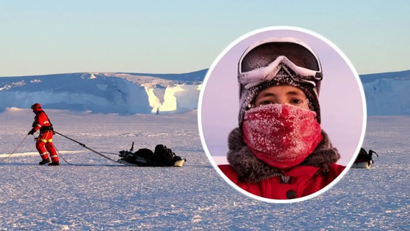 -44 fokban dolgozott az Antarktiszon Zsófia - fotók