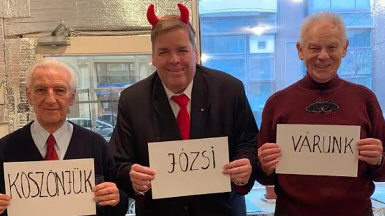Sas Józsefnek üzentek kollégái