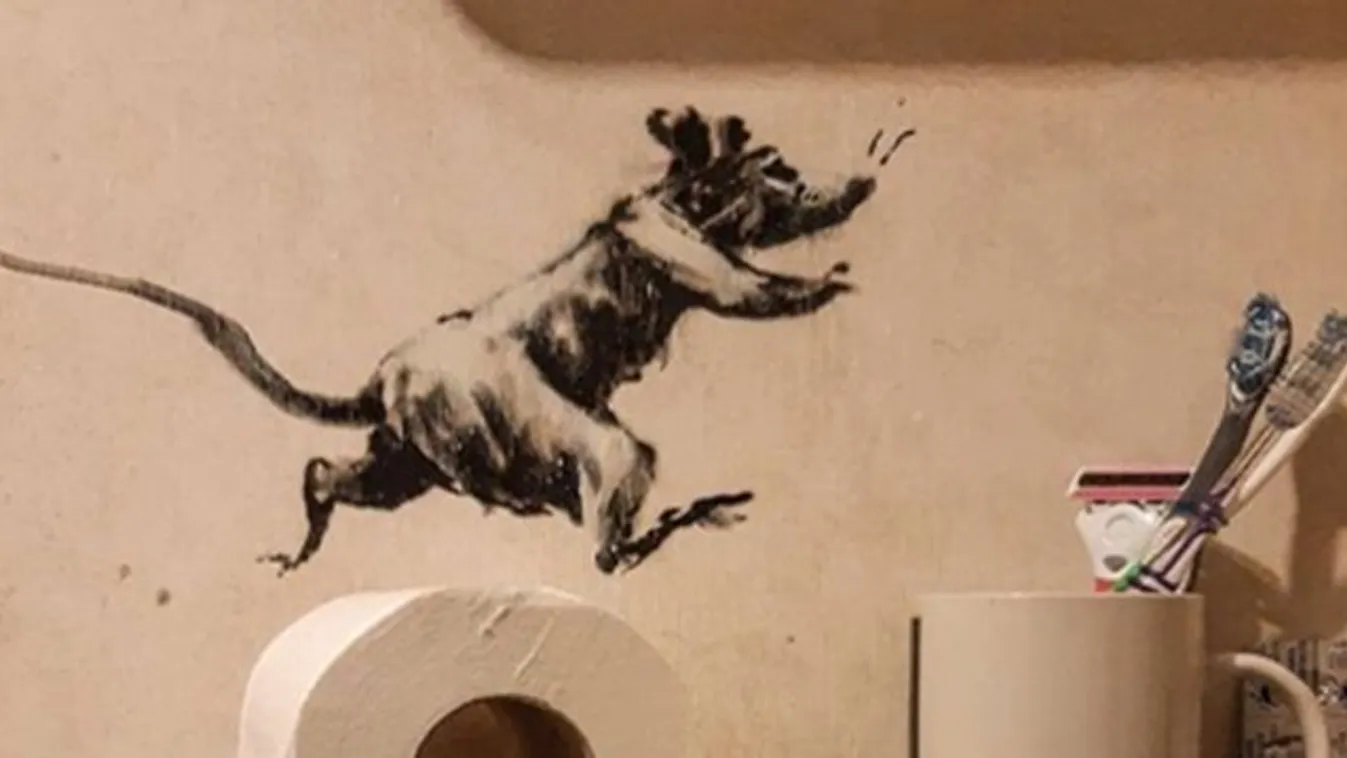 Ezzel akasztja ki a feleségét otthonában Banksy - vicces fotók