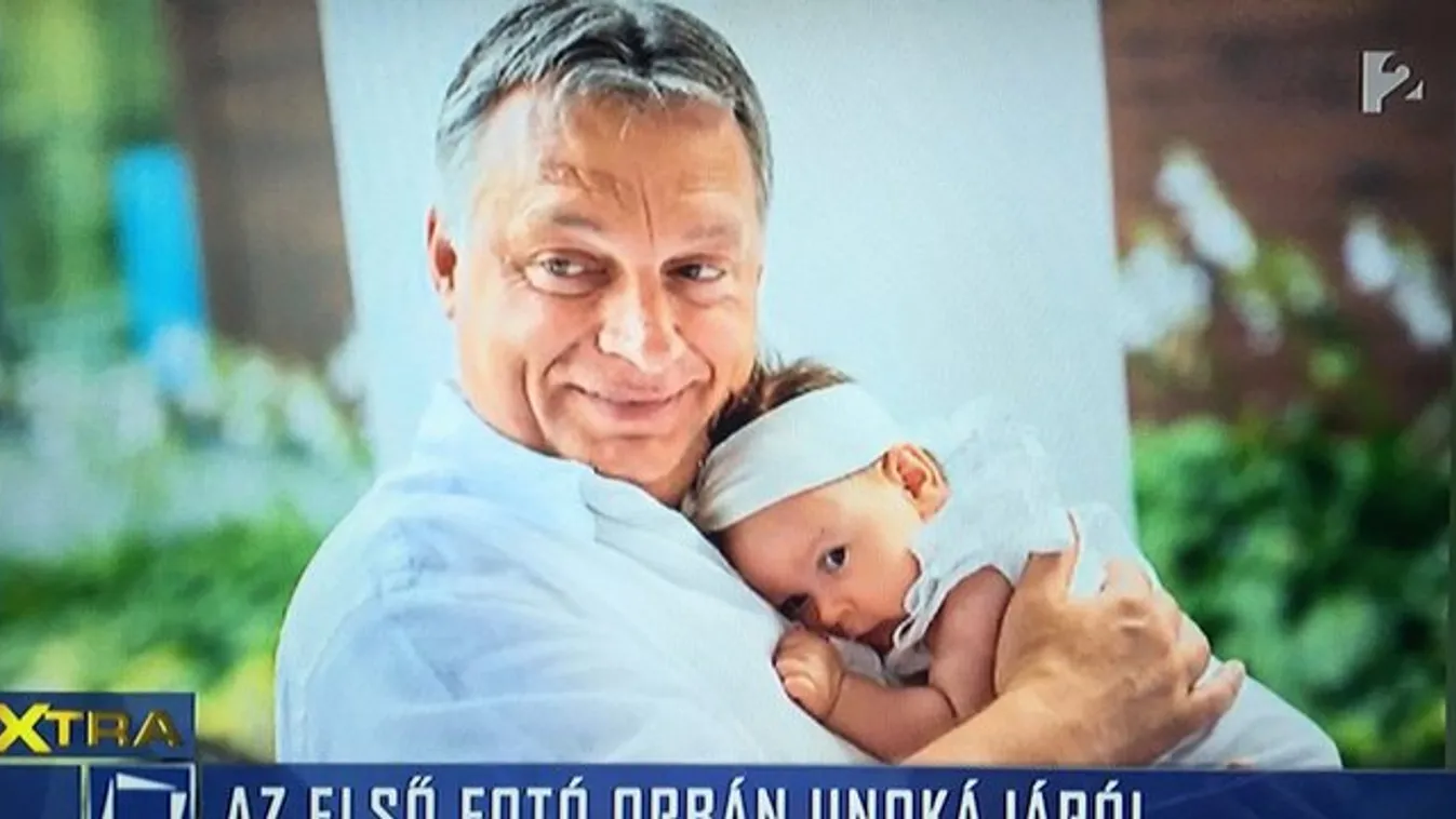 Hoppá! Megmutatta unokáját Orbán Viktor!