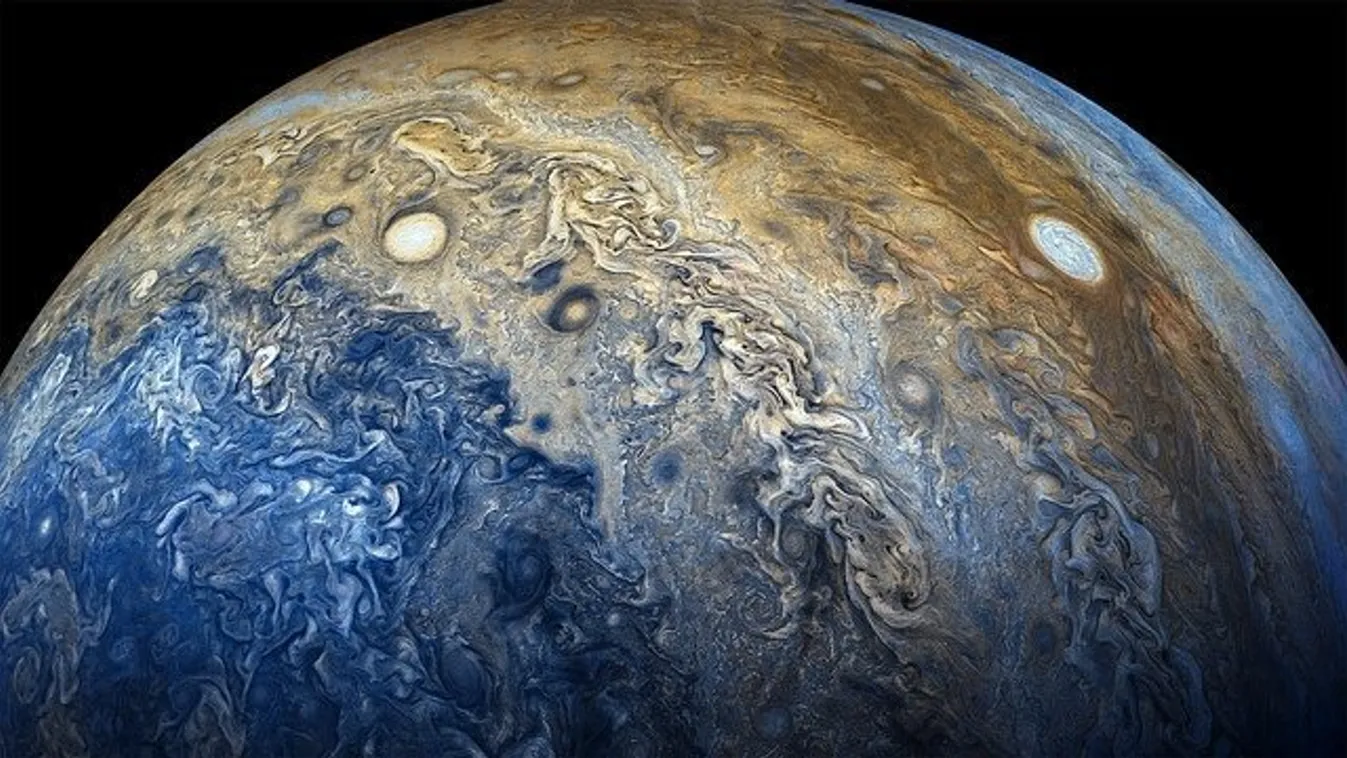 A NASA a Jupiter viharait adja karácsonyi ajándékba – fotók