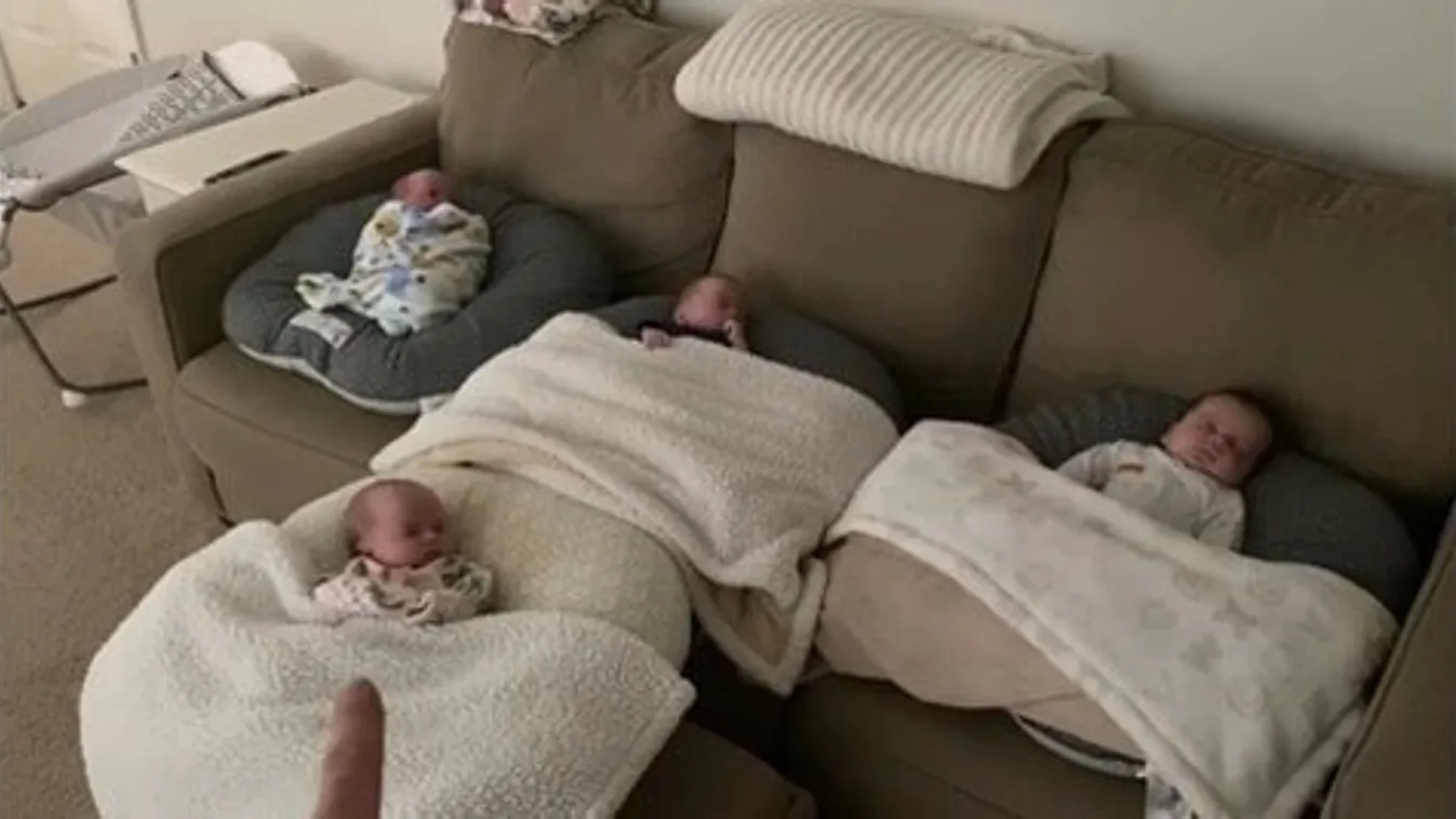 Elképesztő történet! Három év alatt 9 gyereke lett a fiatal párnak – fotók, videó
