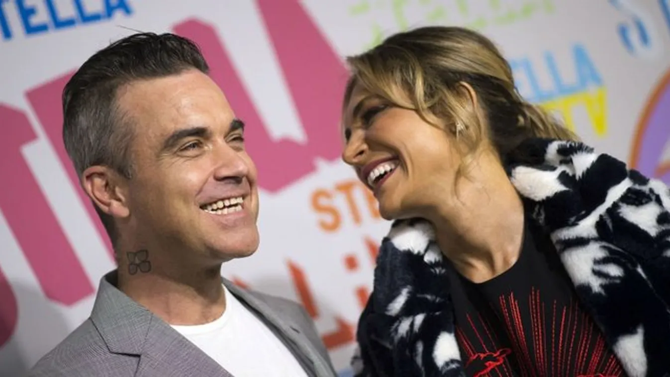 Nem túl hízelgő becenevet adott feleségének Robbie Williams