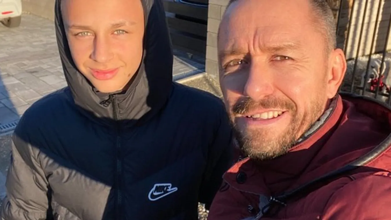 15 éves fia Kabát Péter nyomdokain jár