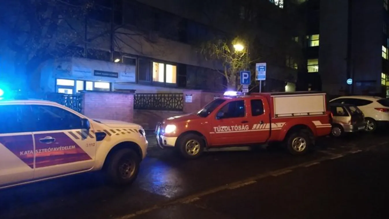 Titokban dohányzó hajléktalan miatt gyulladt ki a COVID-osztály a Szent Margit Kórházban