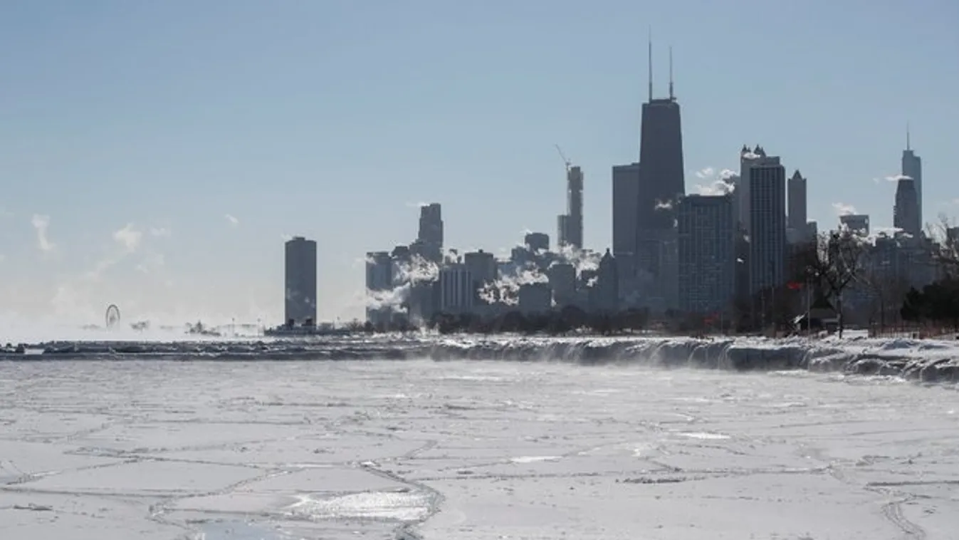 Hidegrekord az Egyesült Államokban - Chicagóban világvége-hangulat van