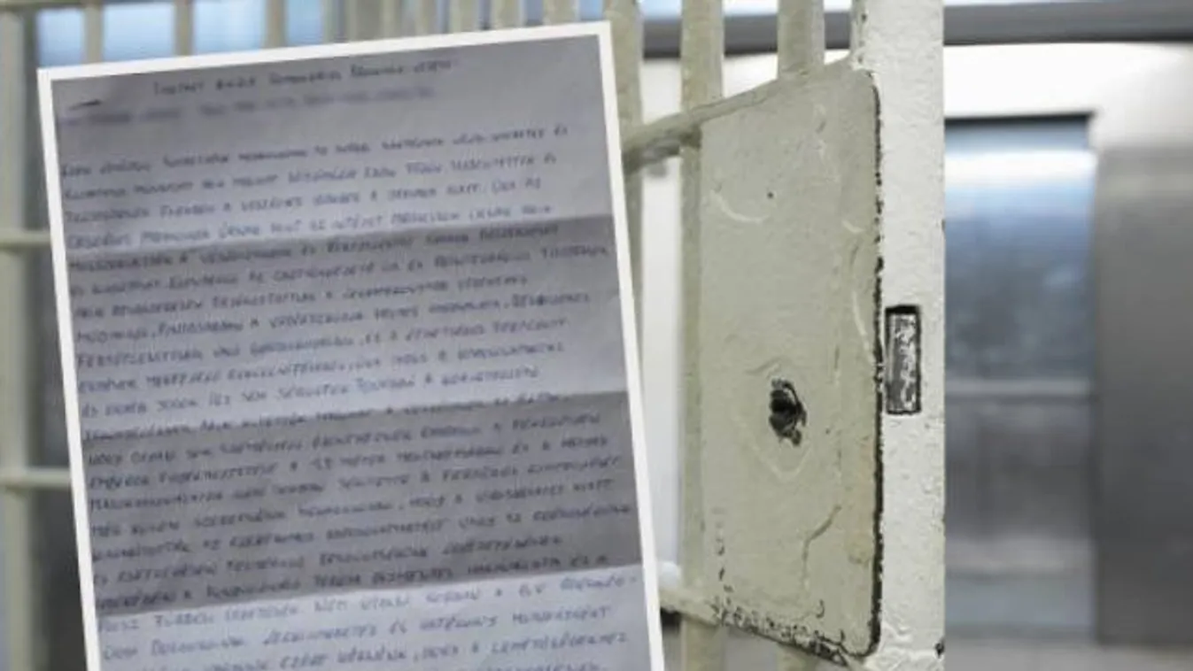 Meglepő levelet írtak a szegedi rabok a börtönparancsnokoknak