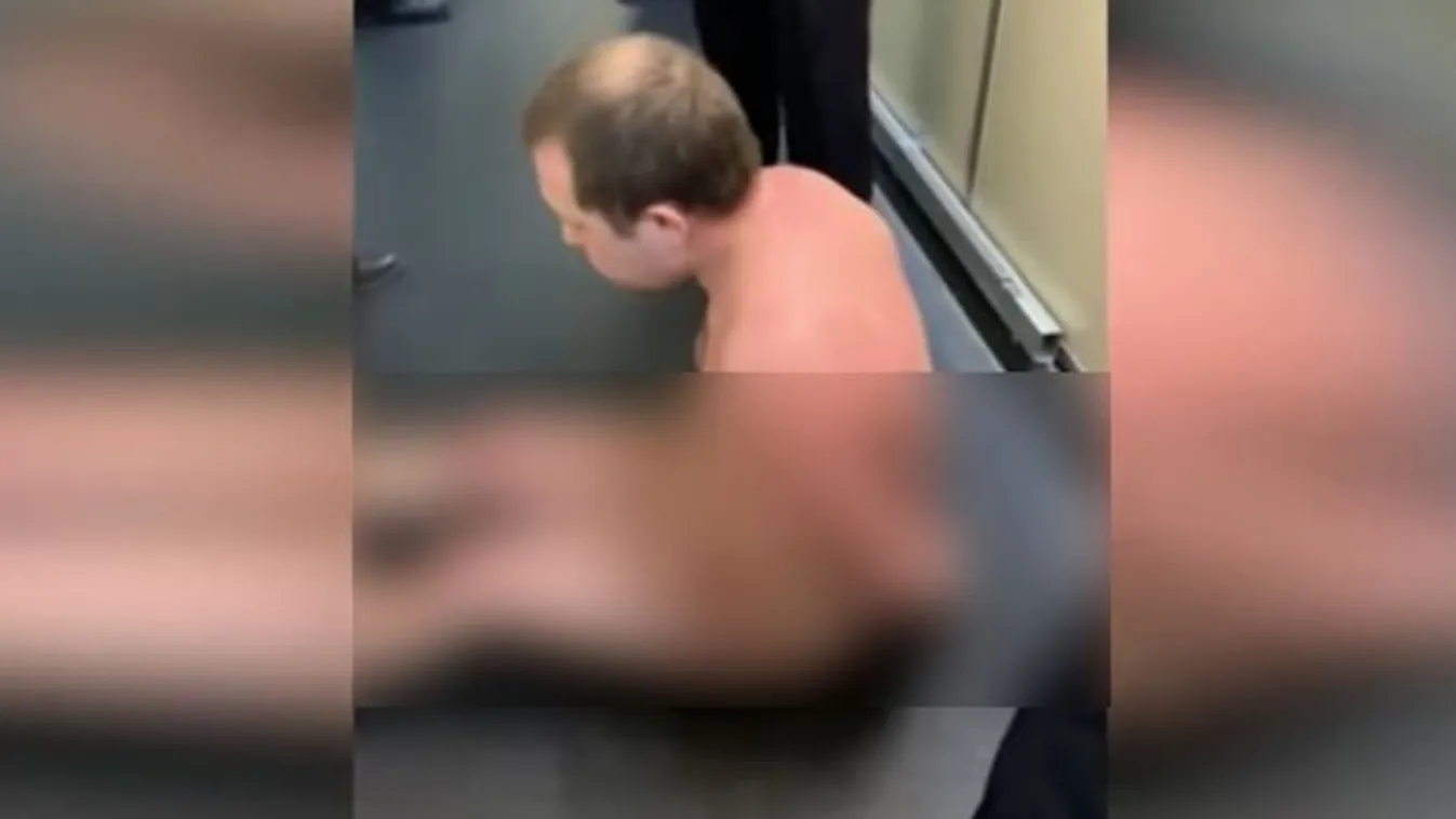 Pucéran ment a reptérre egy férfi, mert úgy érezte ruhában nehézkesebben repülne - 18+