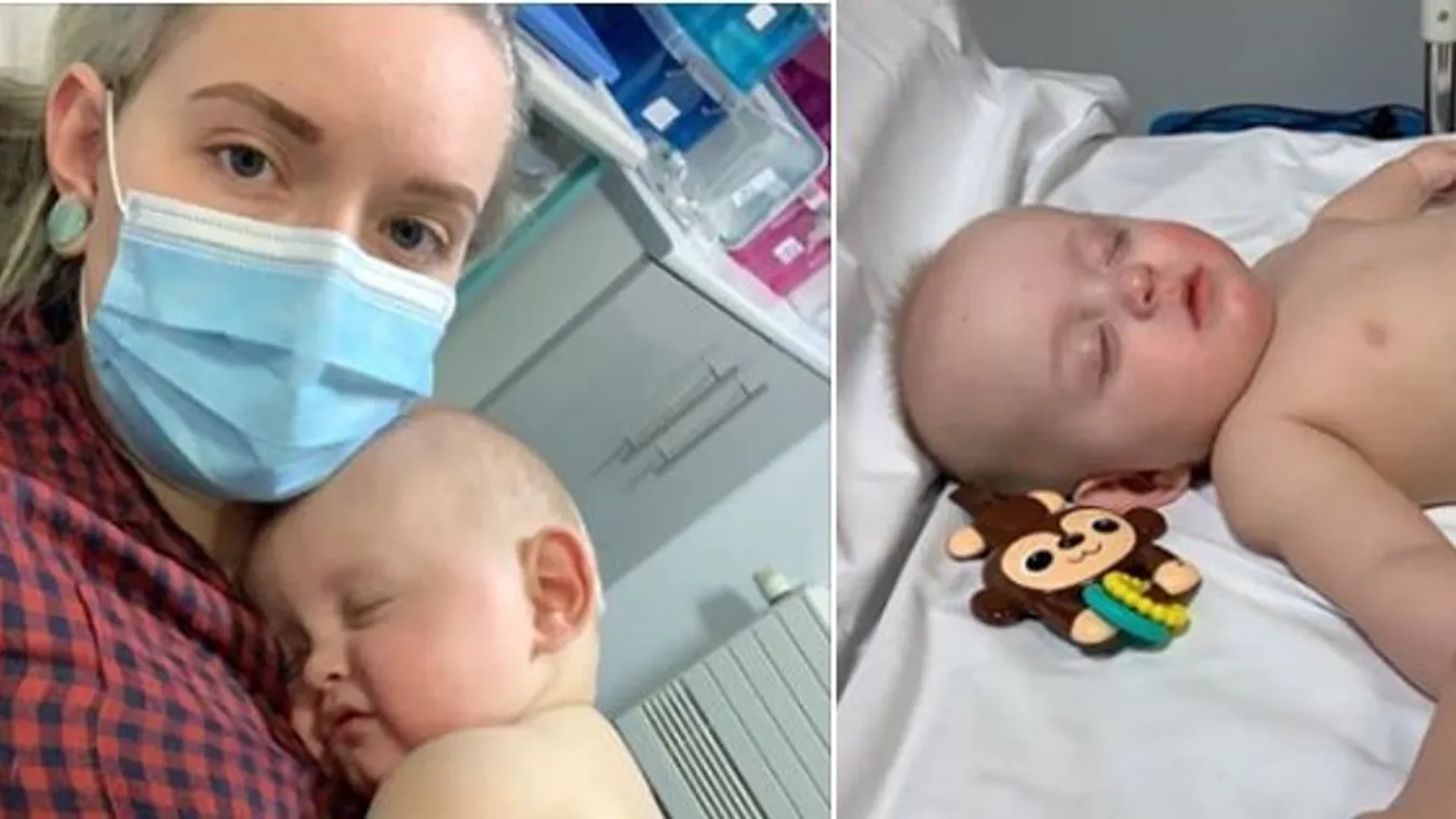 Kiakadt az édesanya, akinek 7 hónapos babája kórházba került: Ne gondoljátok, hogy a karantén egy nagy vakáció!