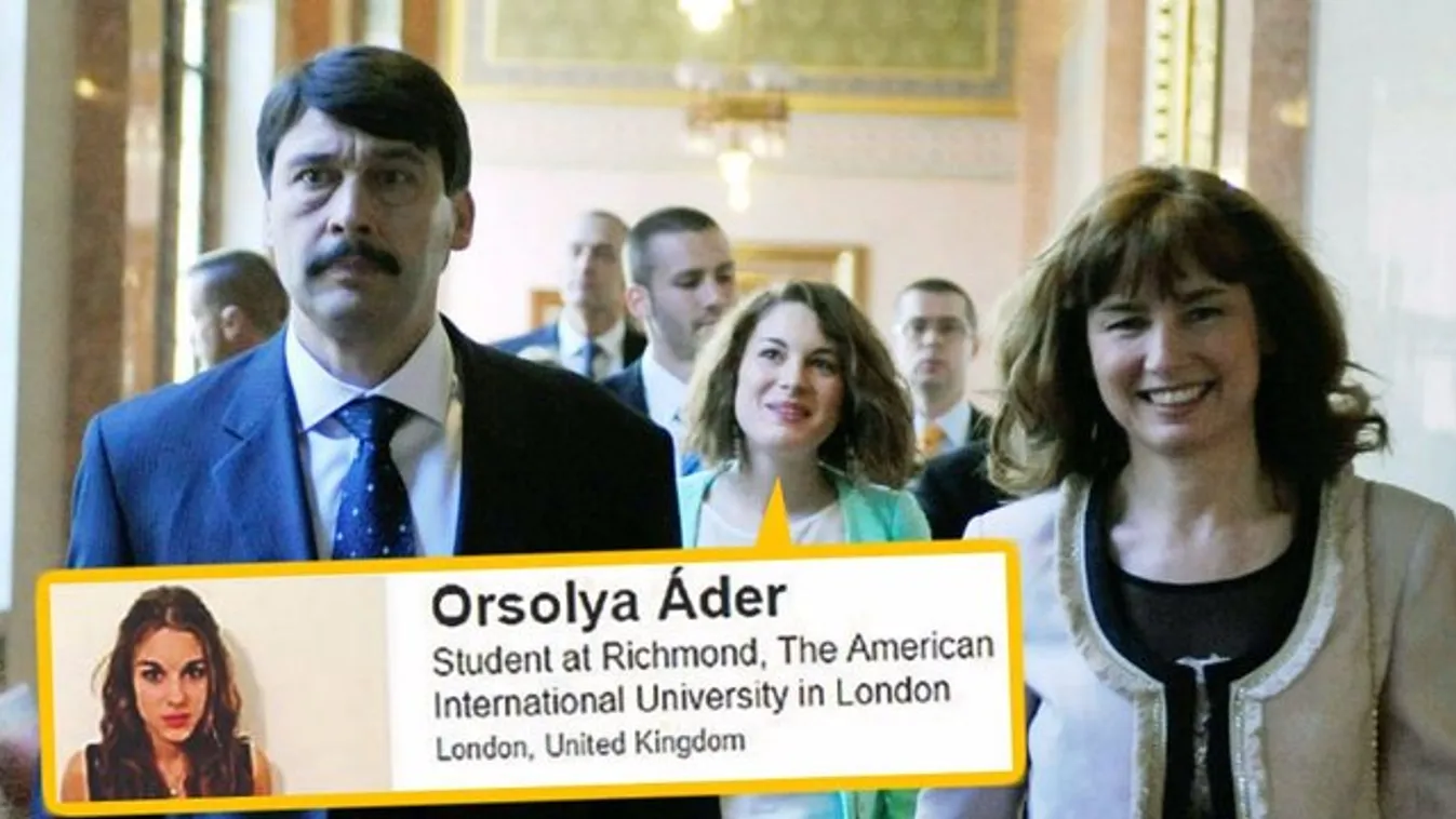3,5 milliós tandíjat fizet Áder lánya Londonban