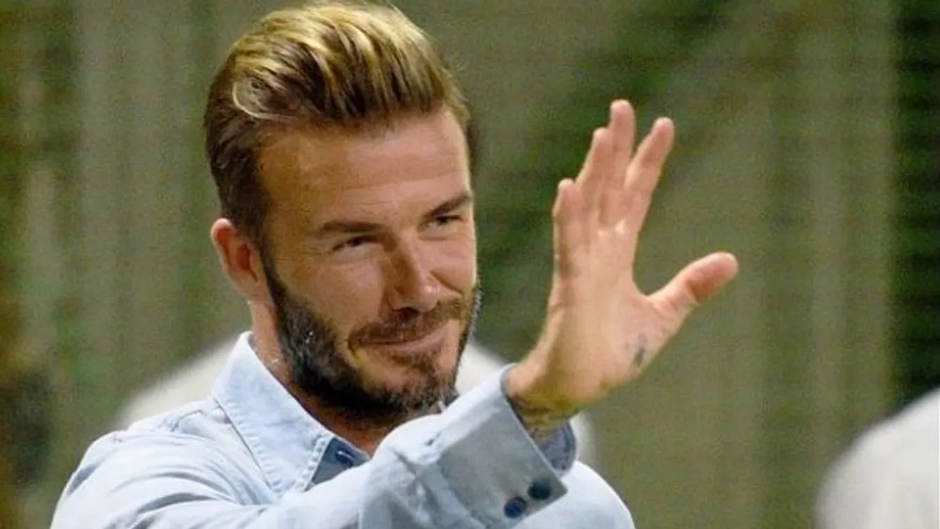David Beckham beszólt a fiának, aki őt majmolja