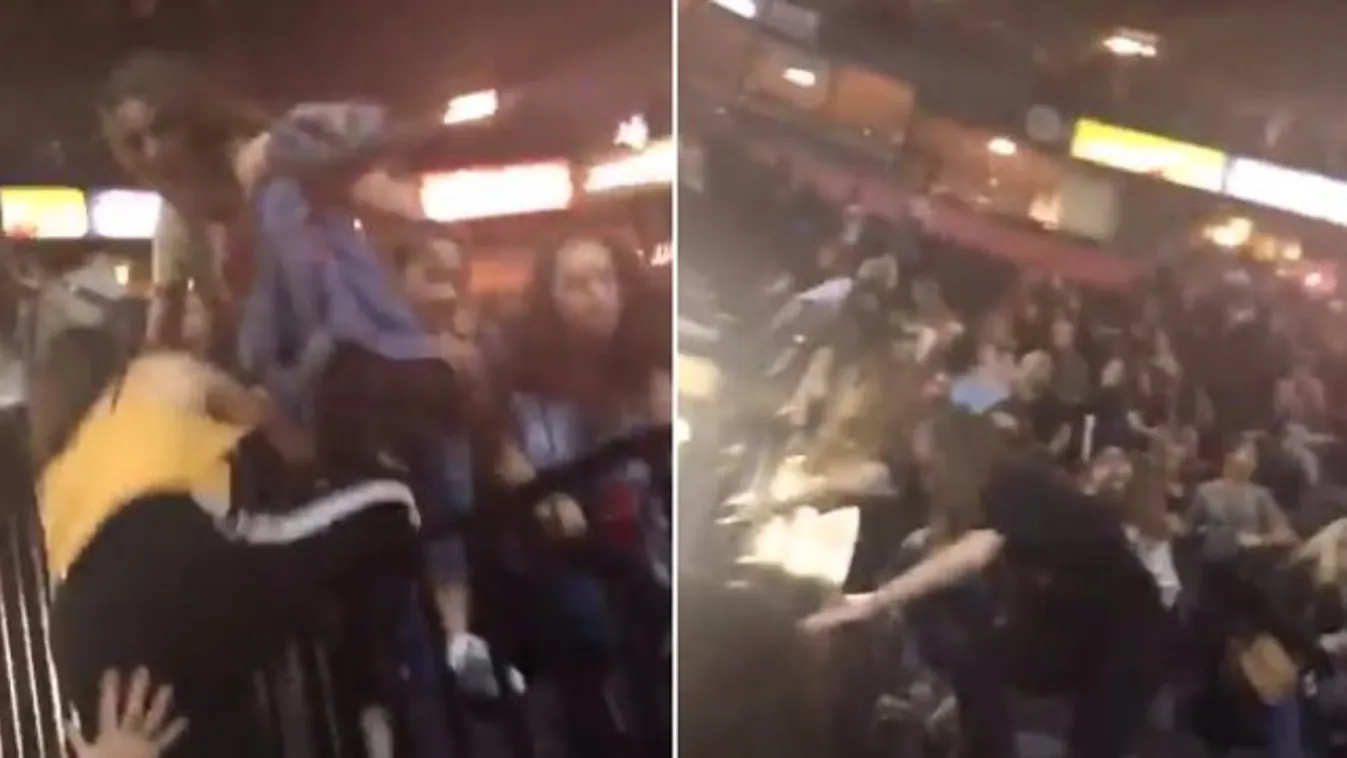 Egymást taposták a bepánikolt tinik - sokkoló videó a manchesteri terror helyszínéről