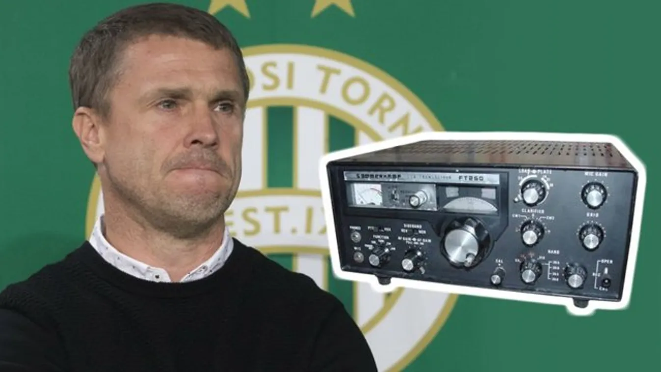 Kiderült a Fradi-edző Rebrov hobbija: rádióamatőr
