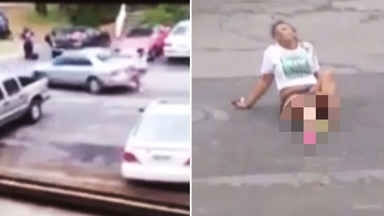 Sokkoló videó: pasija szeretője gázolta el a lányt - 18+