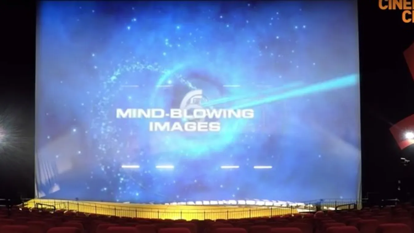 Itt egy látványos videó arról, ahogy lecserélték az IMAX mozivásznát