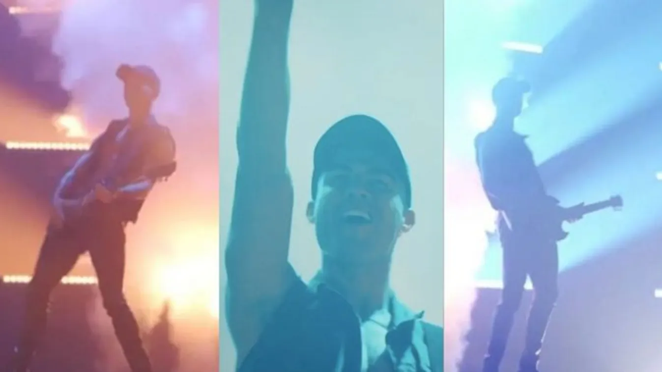 Így még biztosan nem látta: rocksztár lett Cristiano Ronaldo – Videó