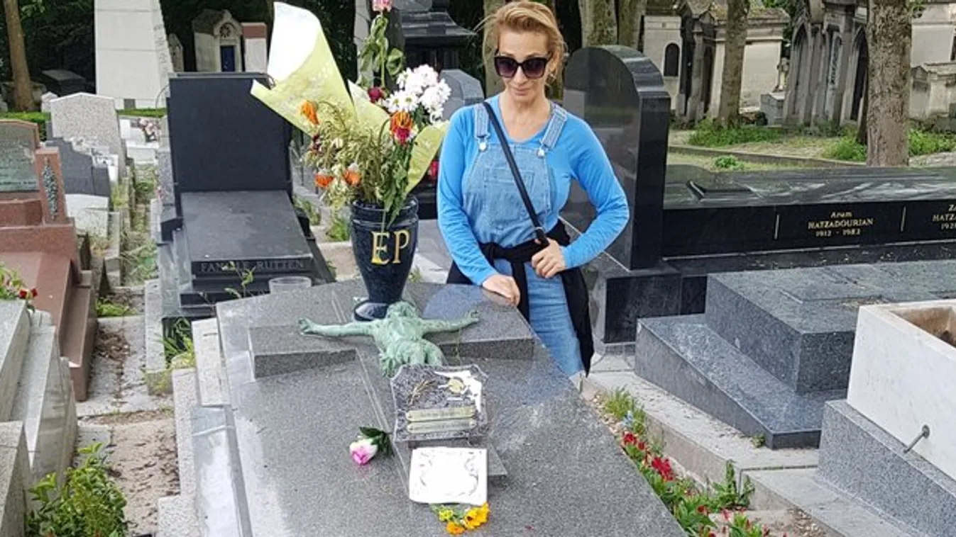 Fejet hajtott Piaf előtt Keresztes Ildikó