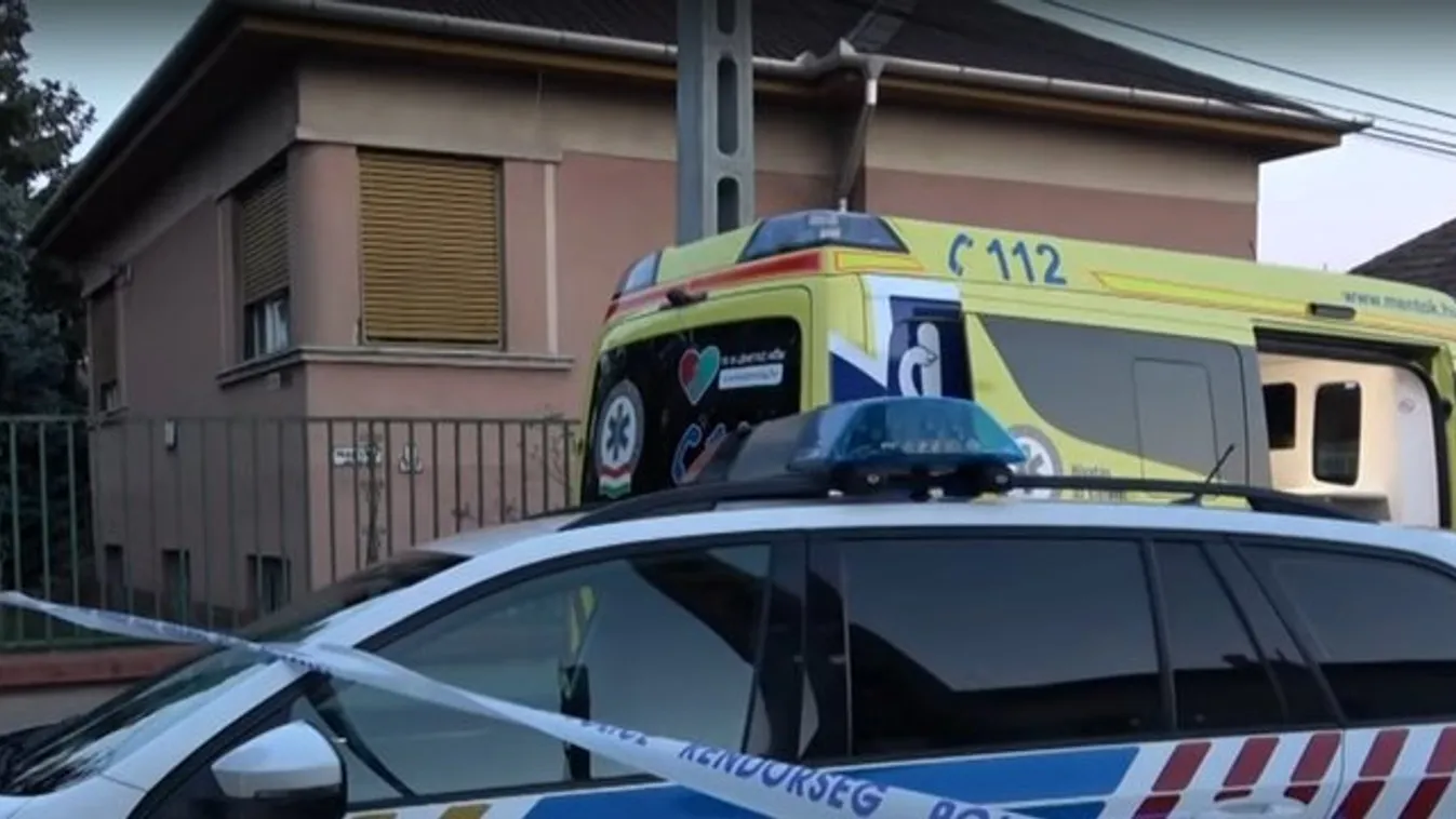 Rendőrök lepték el a csendes vecsési utcát, szörnyű tragédia történt a négy fal között - videó