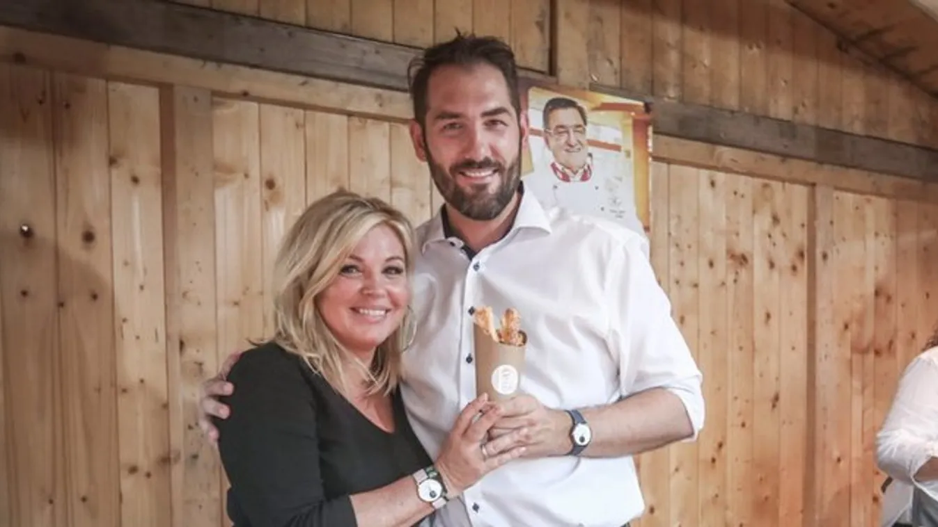 Liptai Claudia és férje sós finomságokkal készült a Gourmet Fesztiválra