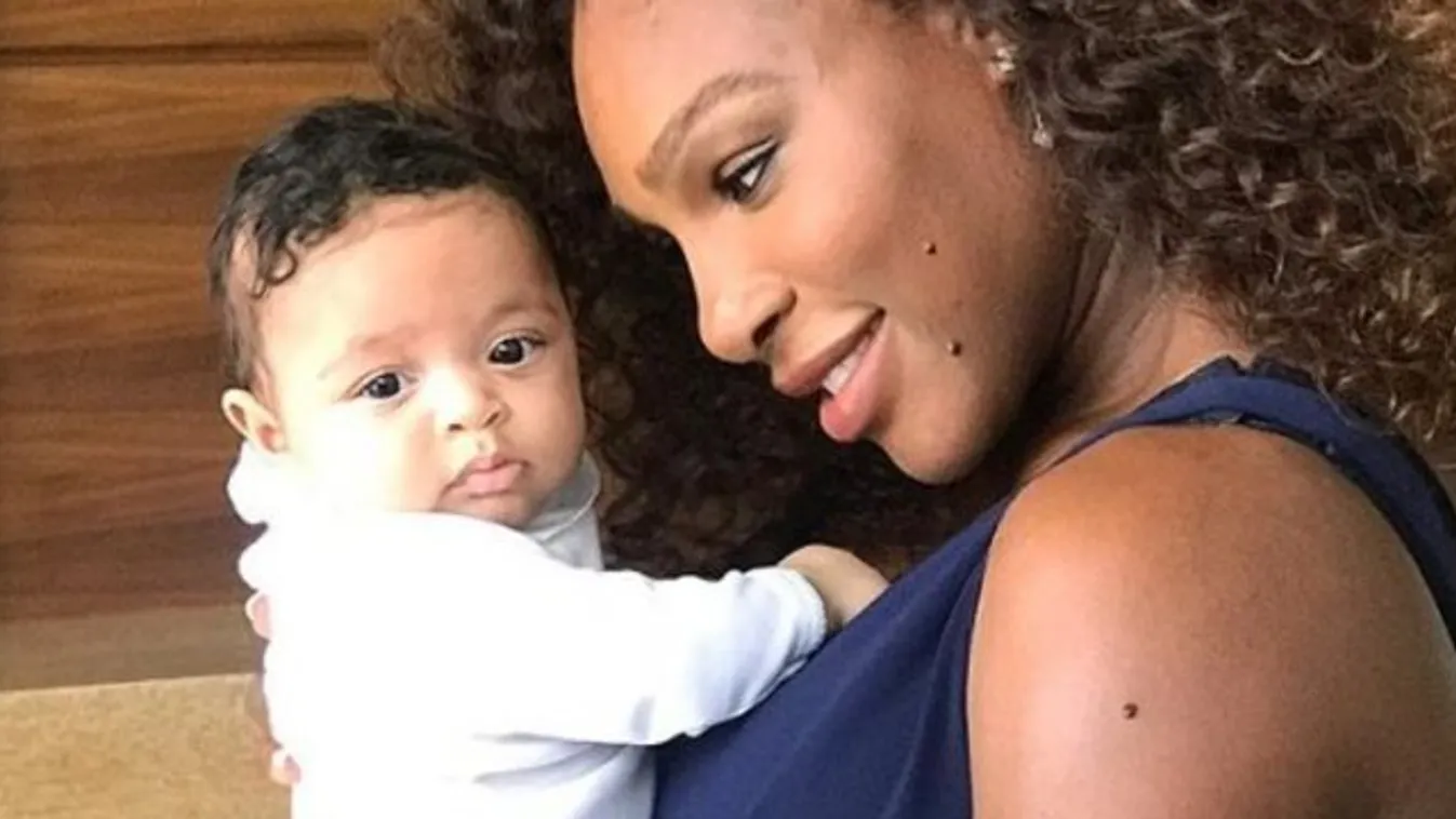 Könnyeket csalt Serena Williams szemébe, hogy lemaradt kislánya első lépéséről