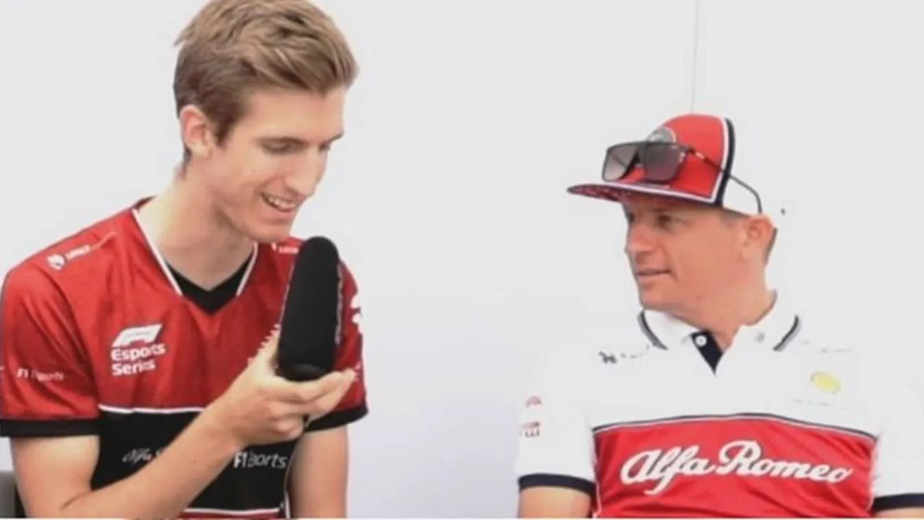 Räikkönen nem figyel a pályán az utasításokra