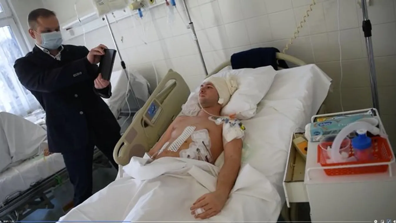 „A körülményekhez képest jól vagyok” – kórházi ágyából üzent az Újpesten megkéselt hős rendőr