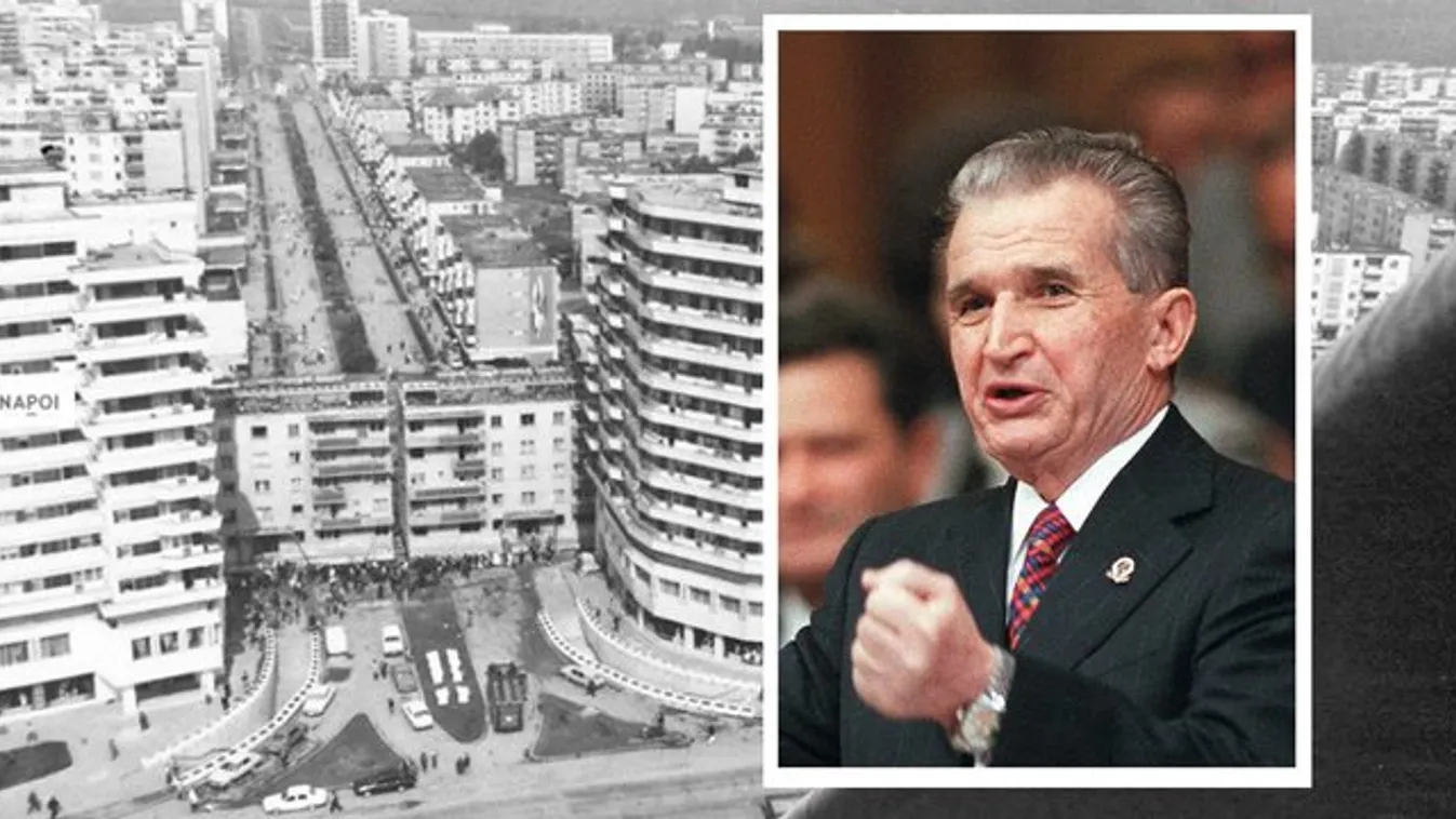 Városi legenda – Ötemeletes tömbházat vágatott ketté Ceausescu