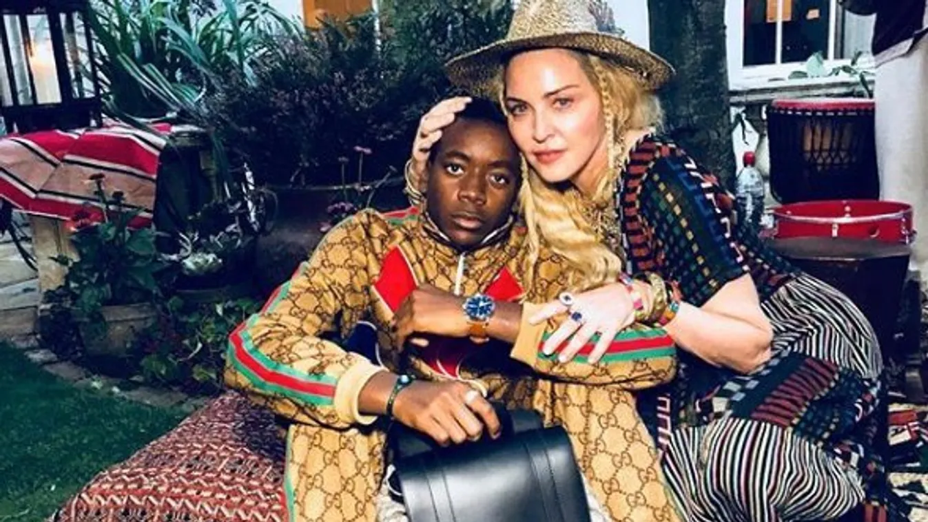 Gucci papucsban szülinapozott Madonna fia