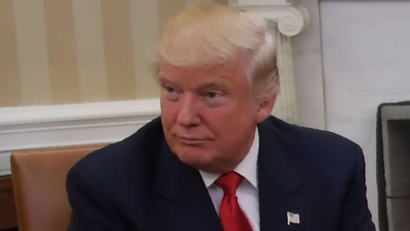 Trump beijedt a Fehér Háztól