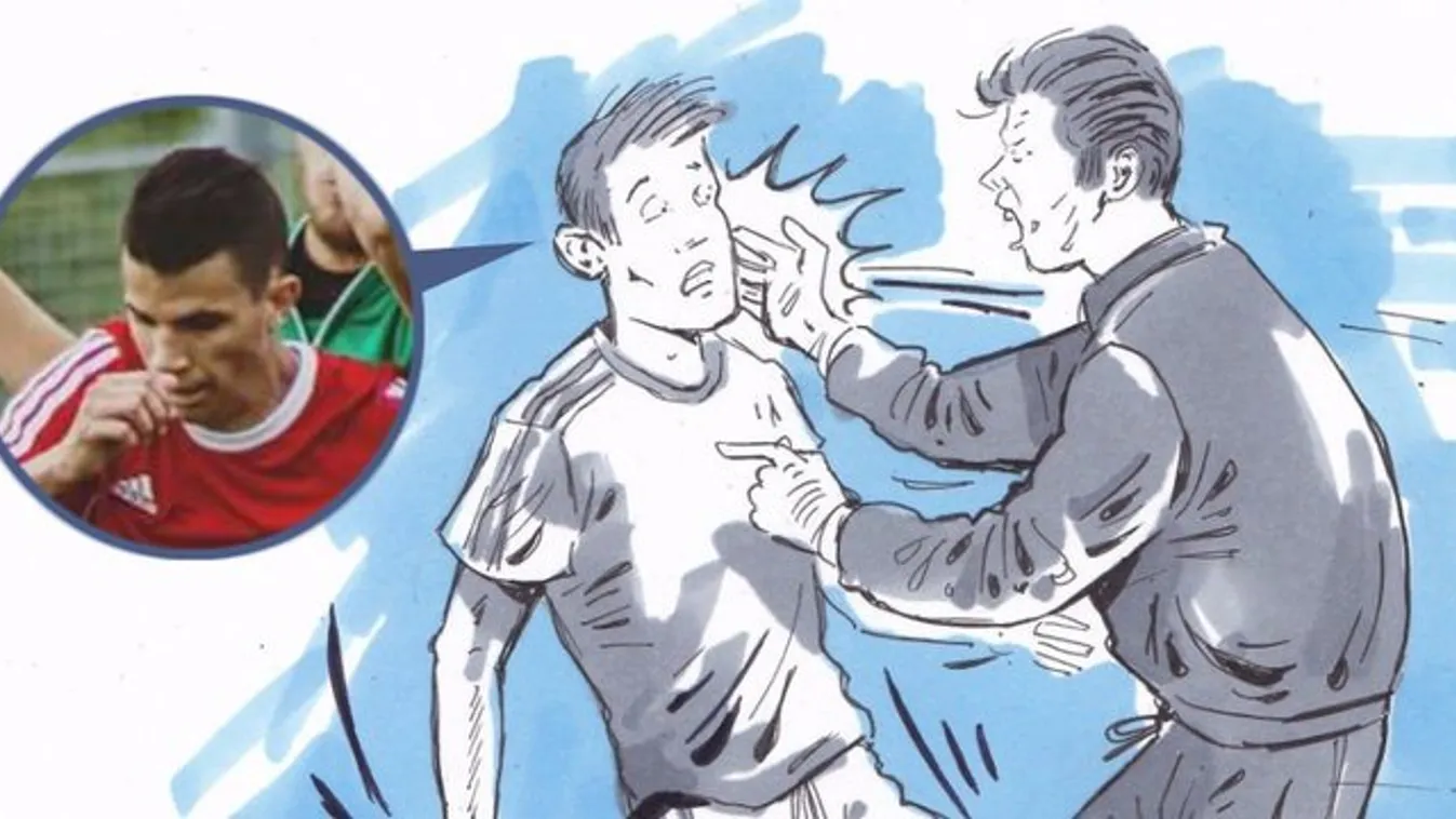 Szájon vágta az edző a Vas megyei focistát