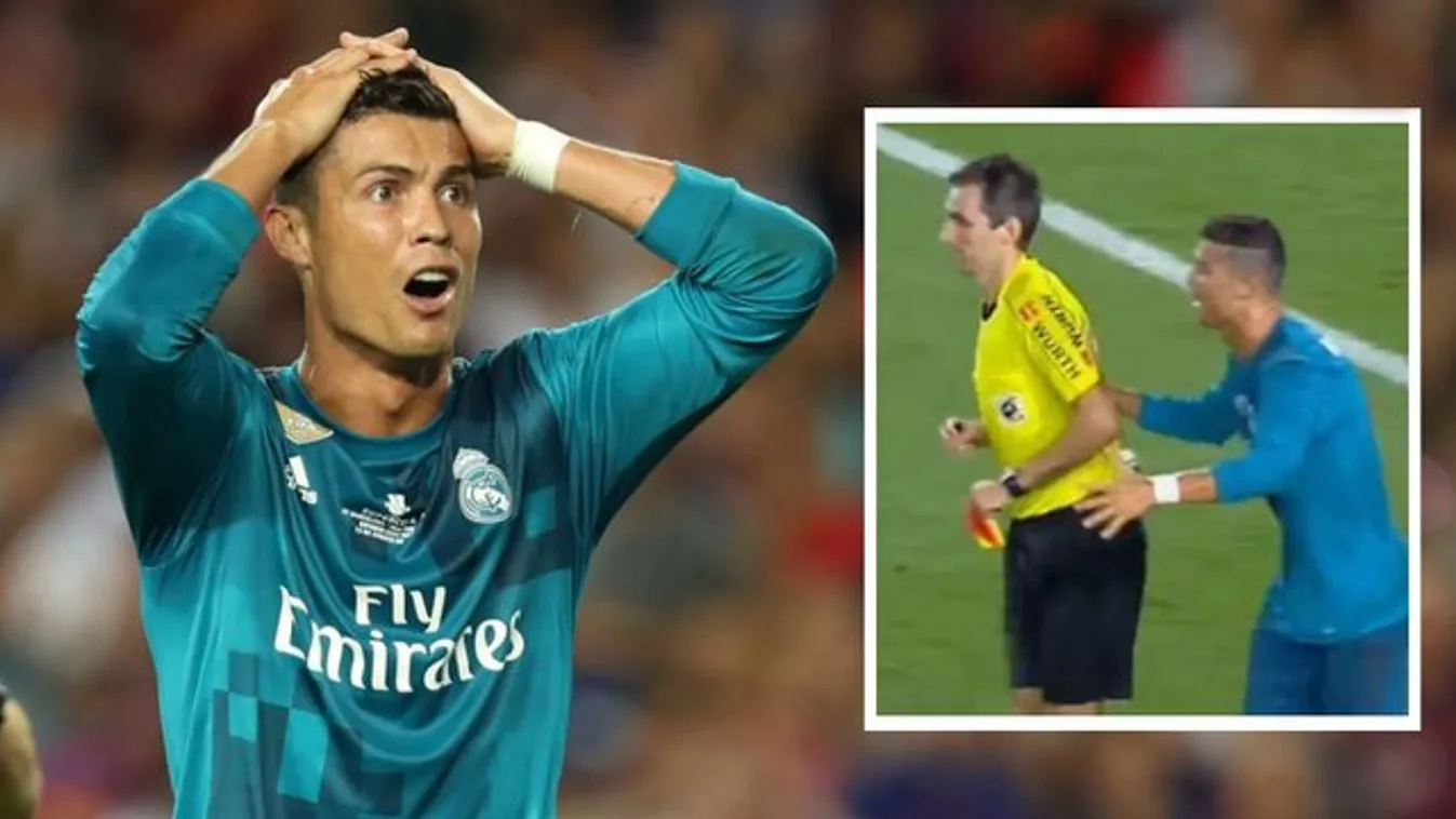Ötmeccses eltiltást kapott Cristiano Ronaldo
