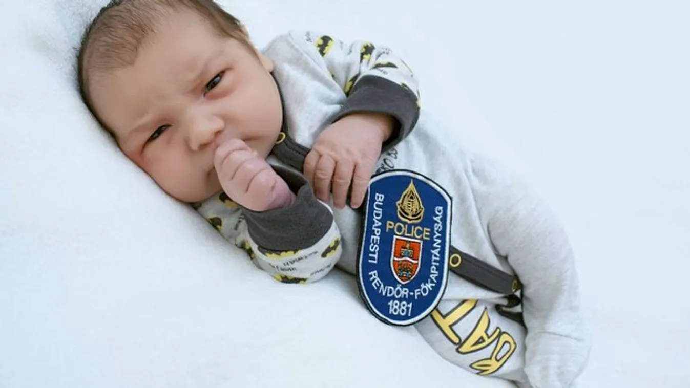 Rendőrszerelemből született Milán - hatalmas az öröm a rendőrkapitányságon