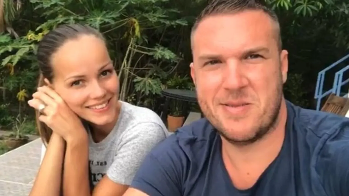 Kasza Tibi felesége nyaralás közben borult ki - videó