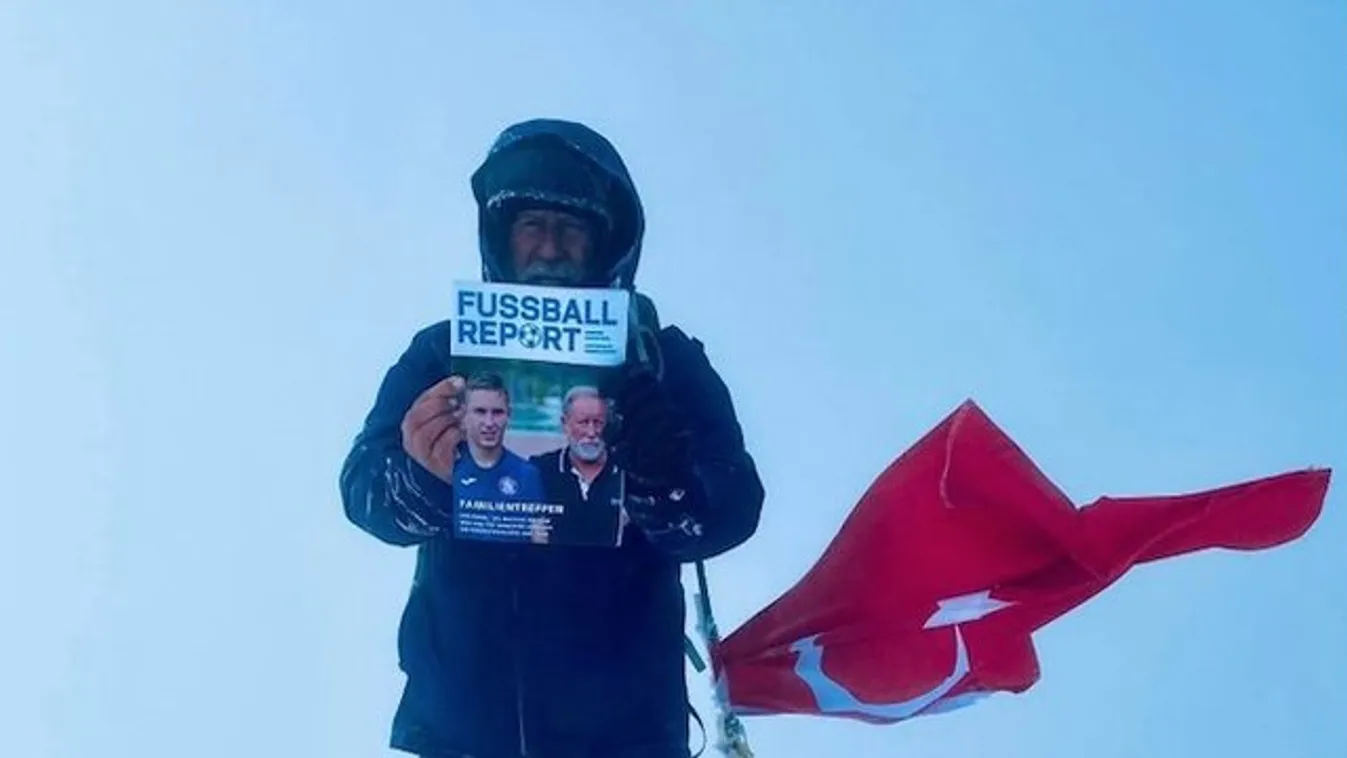Jó kondiban van az egykori újpesti focista: Jurácsik Mátyás meghódította az Ararátot is